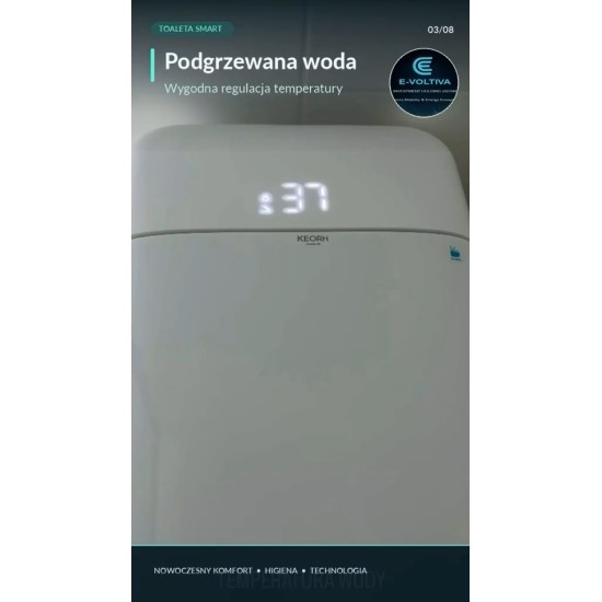 KEORH Q6 D smart toilet with heated seat