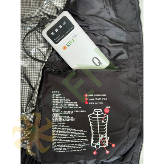 Heated vest RENSolar
